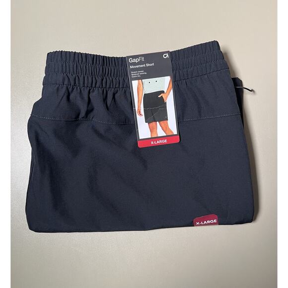 Gap Fit Movement Short Men’s XL True Black - Picture 1 of 8